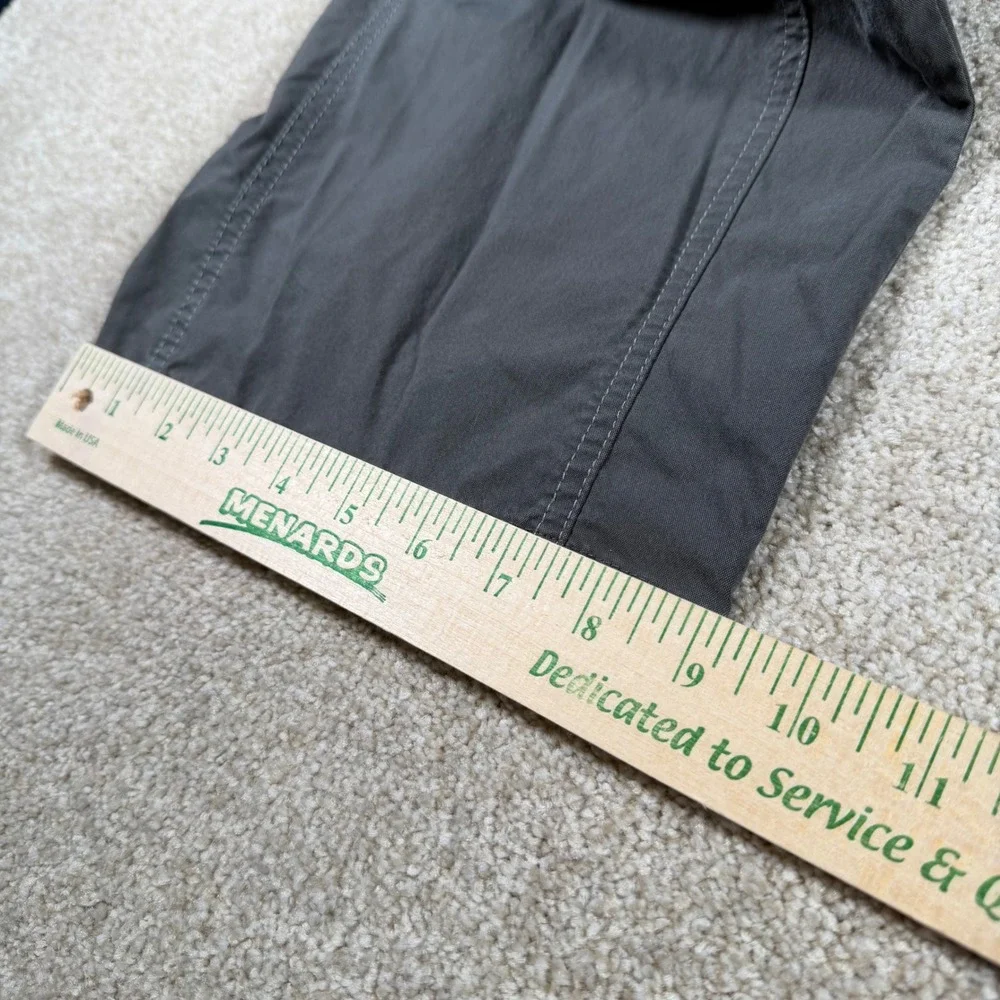 Kuhl Hiking Pant Women 12 REG 34x30) Gray Articulated Knee‎ Straight Utility
